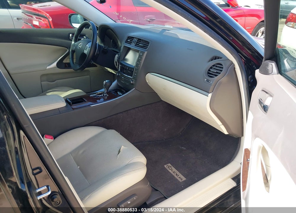 2013 LEXUS IS 250 VIN: JTHBF5C28D5186380