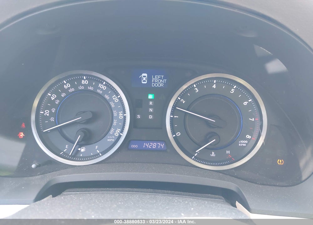 2013 LEXUS IS 250 VIN: JTHBF5C28D5186380