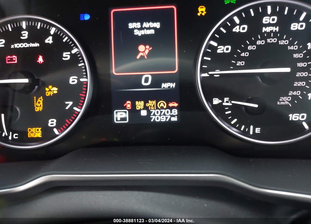 2024 SUBARU OUTBACK LIMITED VIN: 4S4BTANC3R3137403