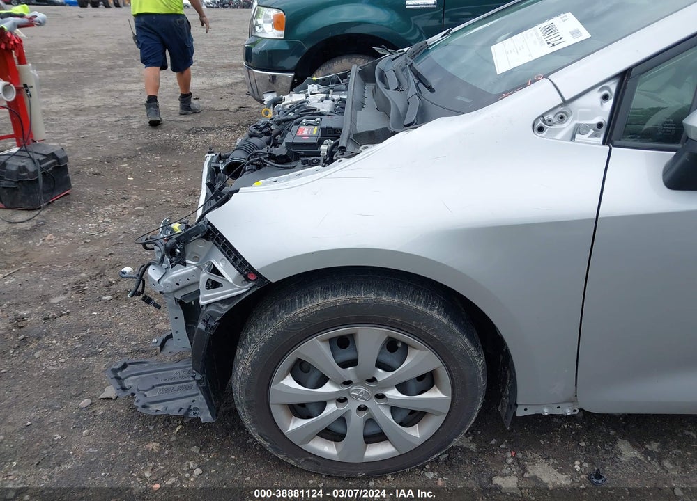 2022 TOYOTA COROLLA LE VIN: JTDEPMAE1N3021867