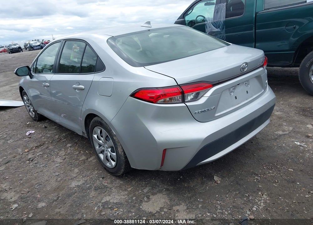 2022 TOYOTA COROLLA LE VIN: JTDEPMAE1N3021867