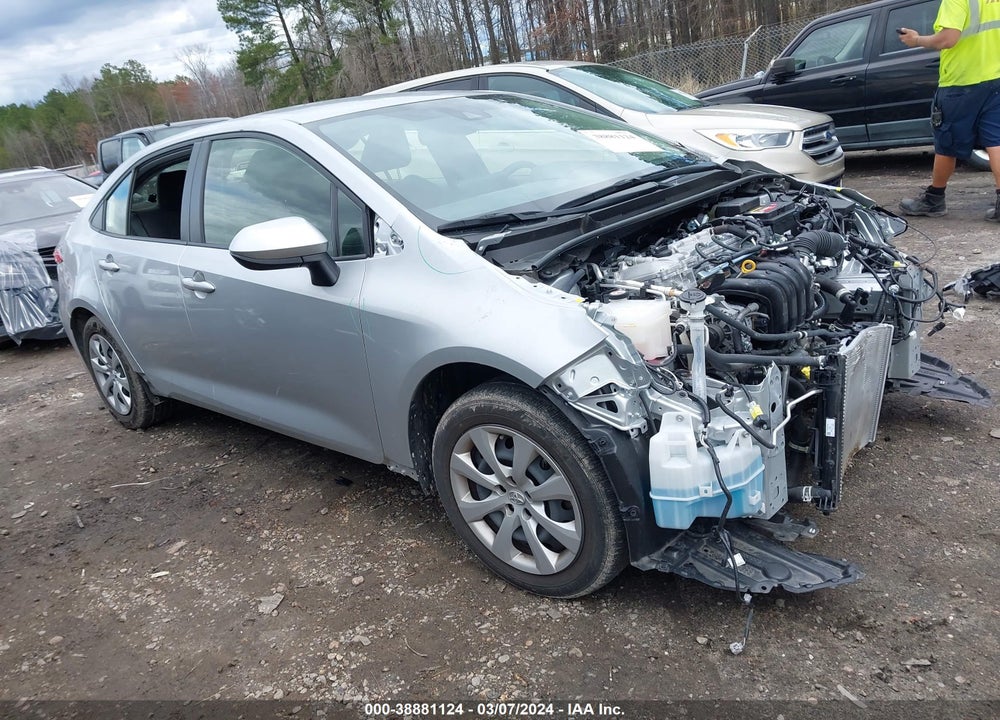 2022 TOYOTA COROLLA LE VIN: JTDEPMAE1N3021867
