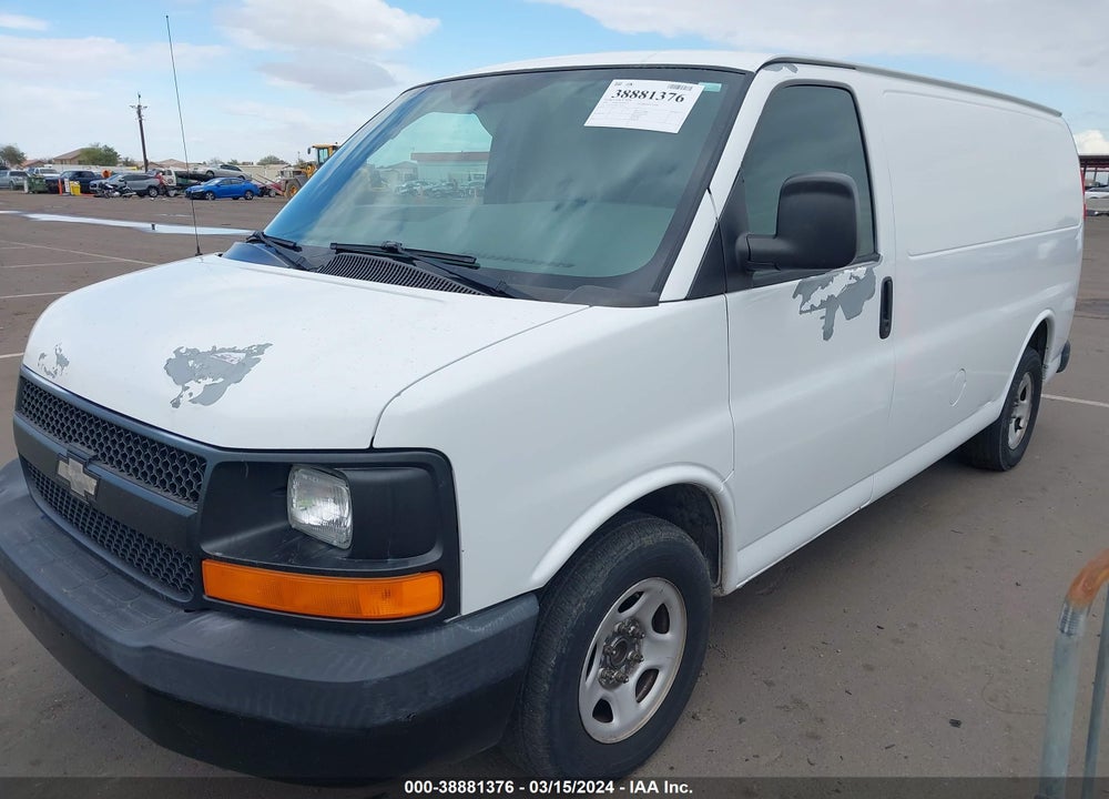 2006 CHEVROLET EXPRESS WORK VAN VIN: 1GCFG15X061205161