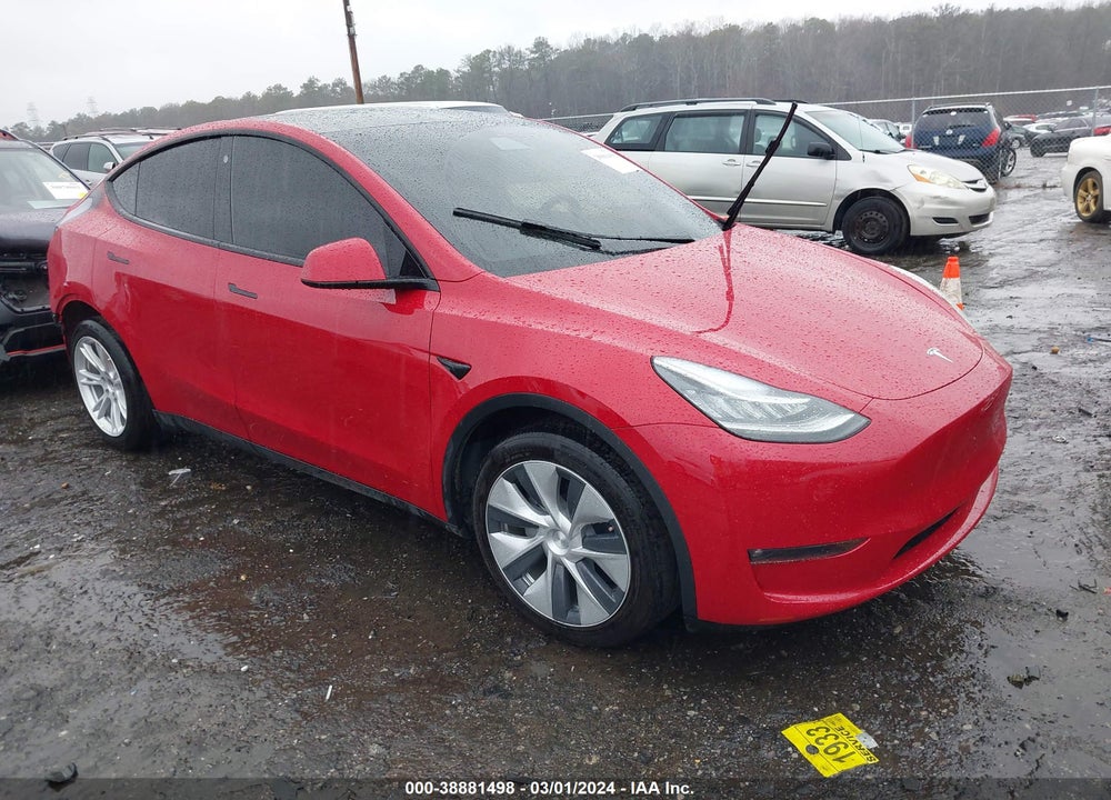 2022 TESLA MODEL Y LONG RANGE DUAL MOTOR ALL-WHEEL DRIVE VIN: 7SAYGDEE6NF425941