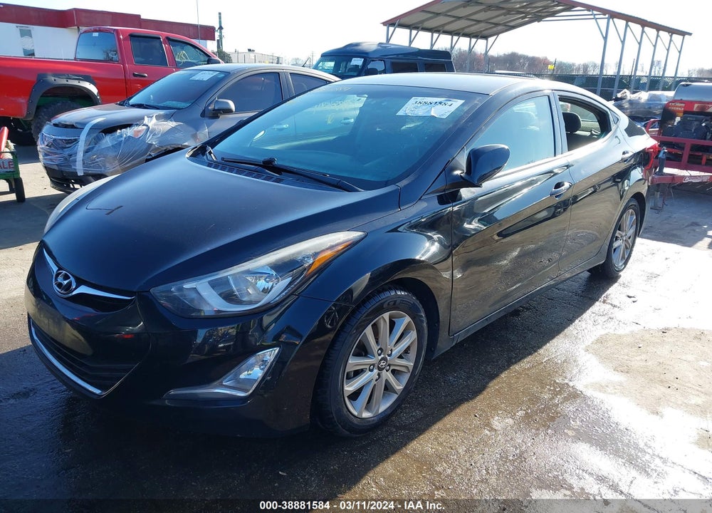 2015 HYUNDAI ELANTRA SE VIN: 5NPDH4AE1FH606771