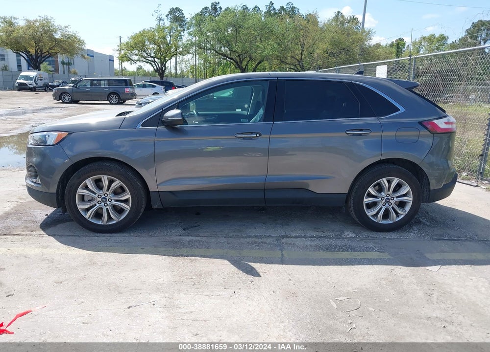 2022 FORD EDGE TITANIUM VIN: 2FMPK4K91NBB04378