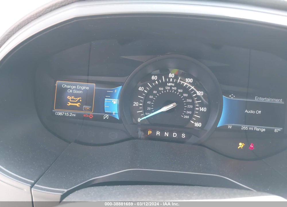 2022 FORD EDGE TITANIUM VIN: 2FMPK4K91NBB04378