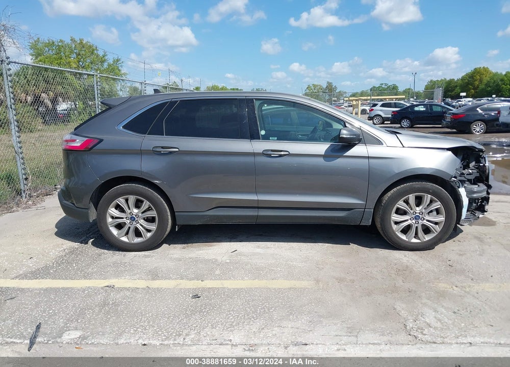 2022 FORD EDGE TITANIUM VIN: 2FMPK4K91NBB04378