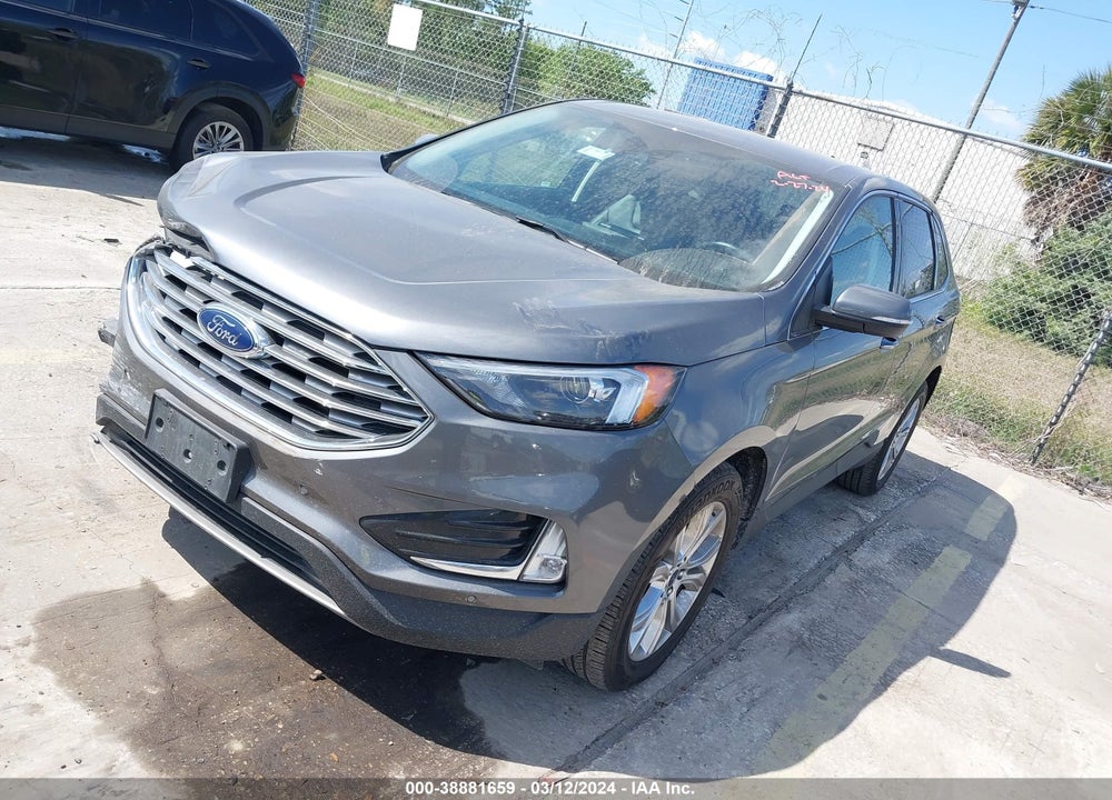 2022 FORD EDGE TITANIUM VIN: 2FMPK4K91NBB04378