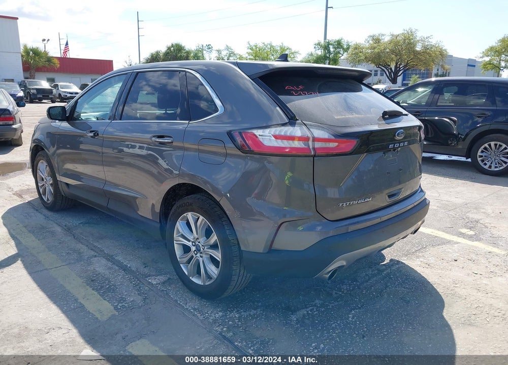2022 FORD EDGE TITANIUM VIN: 2FMPK4K91NBB04378