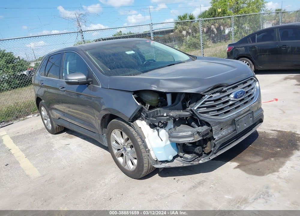 2022 FORD EDGE TITANIUM VIN: 2FMPK4K91NBB04378