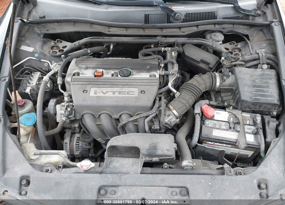 2009 HONDA ACCORD 2.4 EX VIN: 1HGCS127X9A018411
