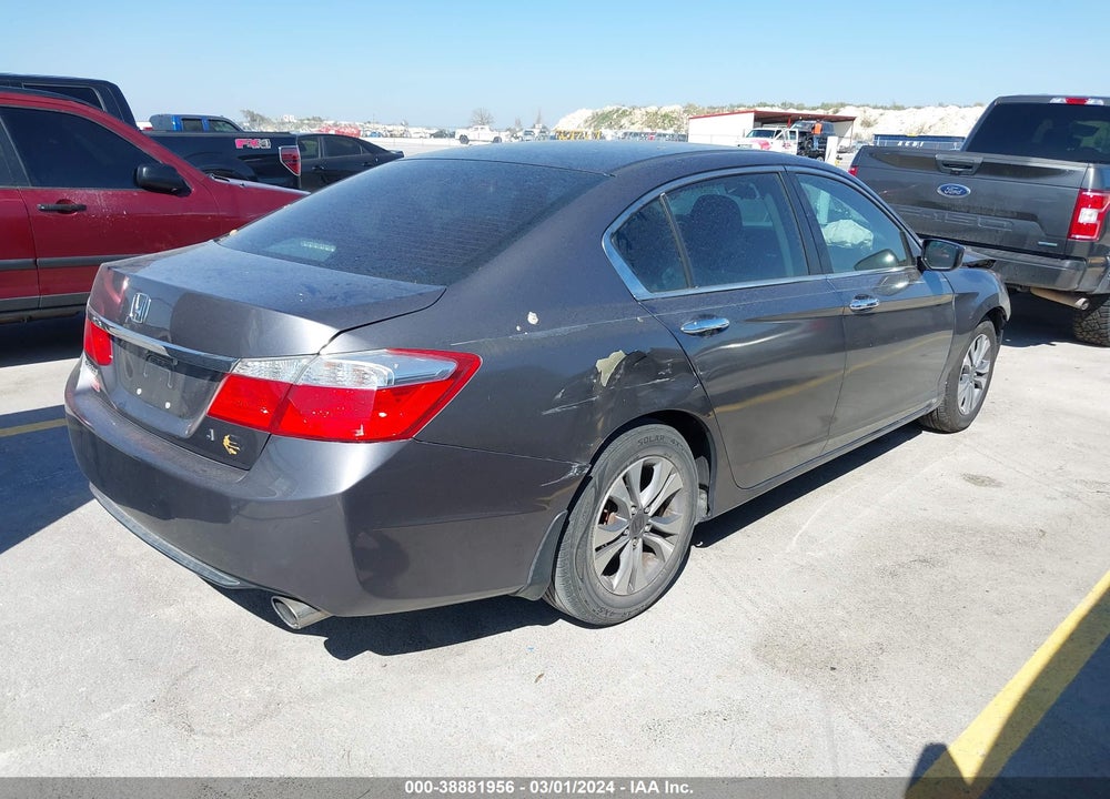 2013 HONDA ACCORD LX VIN: 1HGCR2F3XDA274940