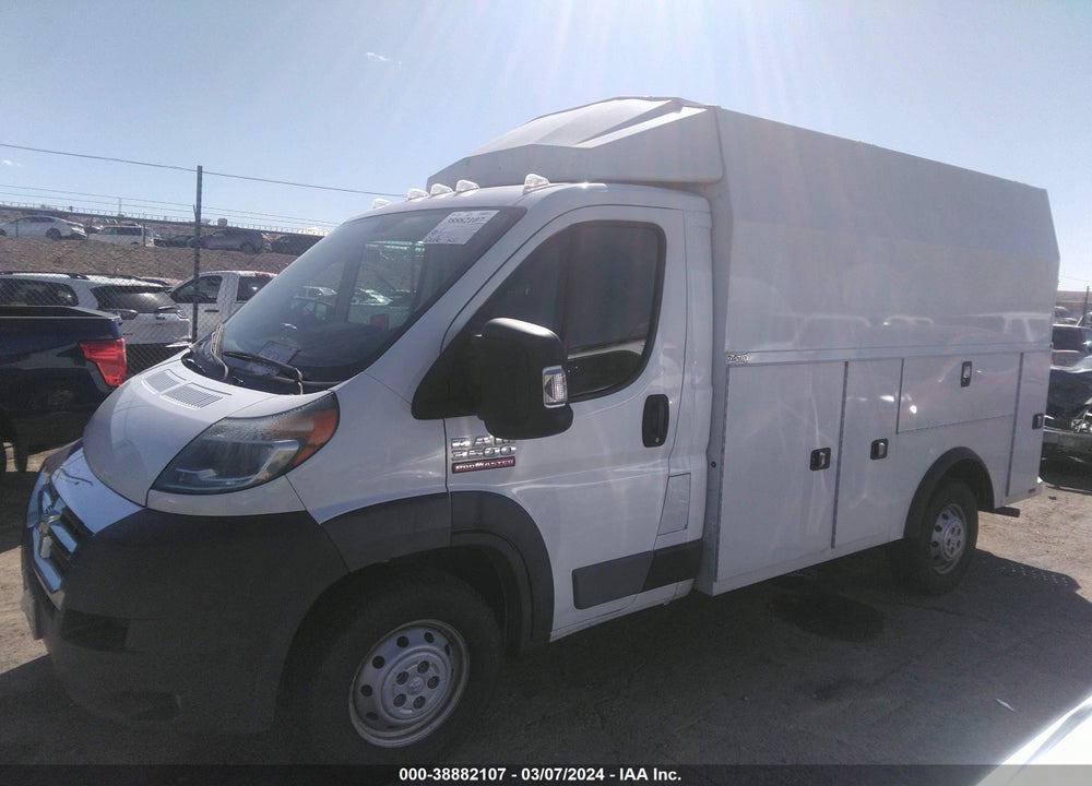 2017 RAM PROMASTER 3500 CUTAWAY LOW ROOF VIN: 3C7WRVKG5HE538481