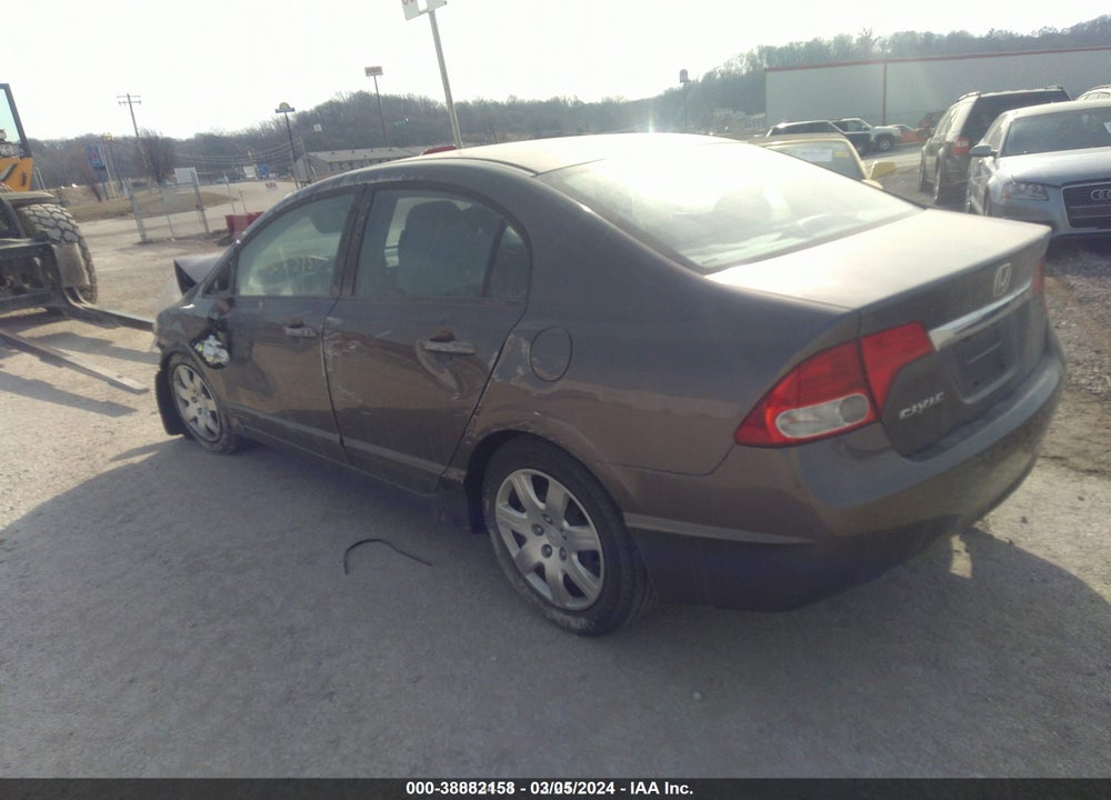 2011 HONDA CIVIC LX VIN: 19XFA1F54BE018561