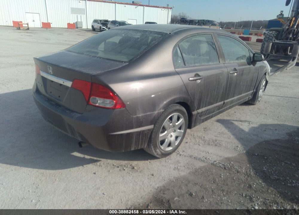 2011 HONDA CIVIC LX VIN: 19XFA1F54BE018561