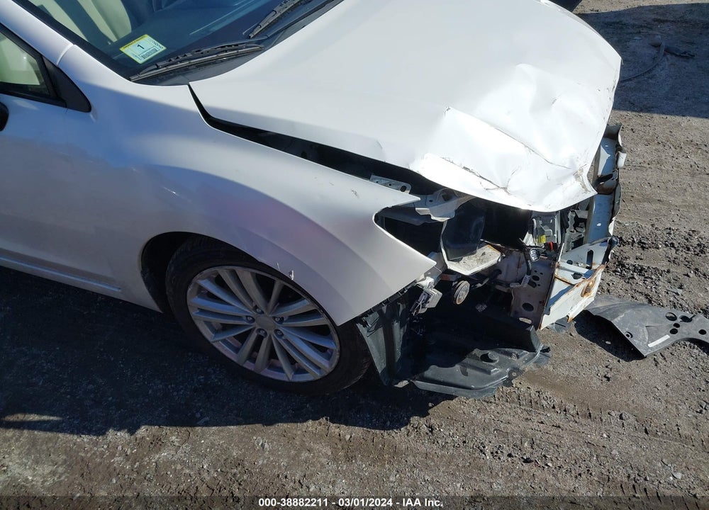 2012 SUBARU IMPREZA 2.0I PREMIUM VIN: JF1GPAD60CH223648