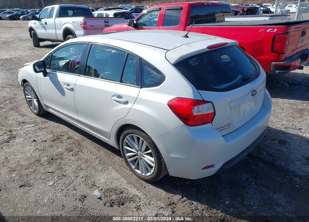 2012 SUBARU IMPREZA 2.0I PREMIUM VIN: JF1GPAD60CH223648