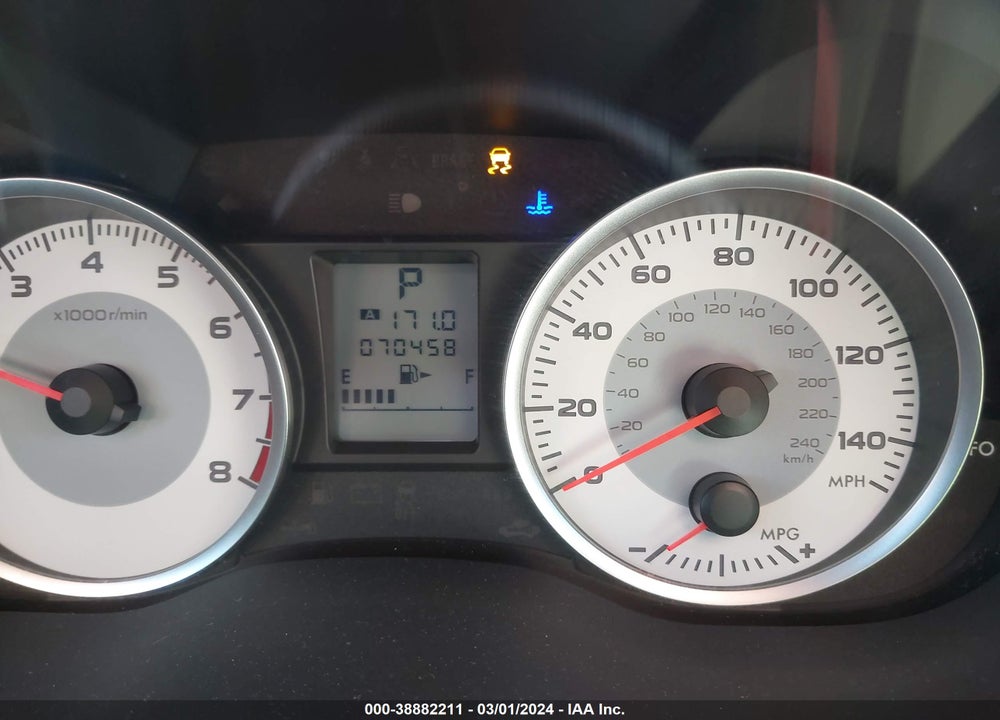 2012 SUBARU IMPREZA 2.0I PREMIUM VIN: JF1GPAD60CH223648