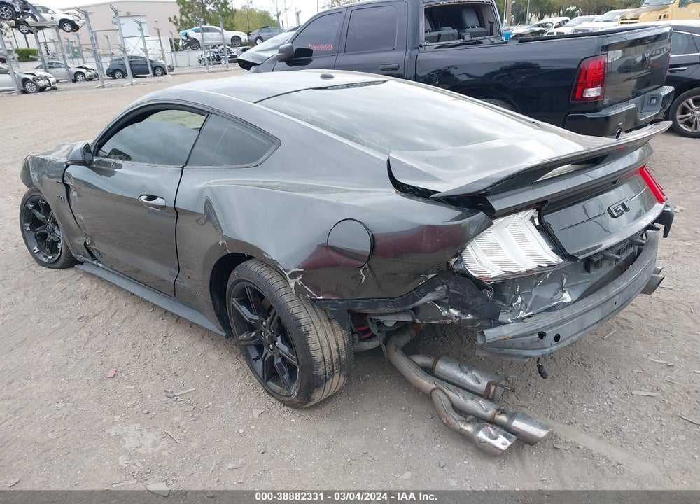 2019 FORD MUSTANG GT VIN: 1FA6P8CFXK5137978