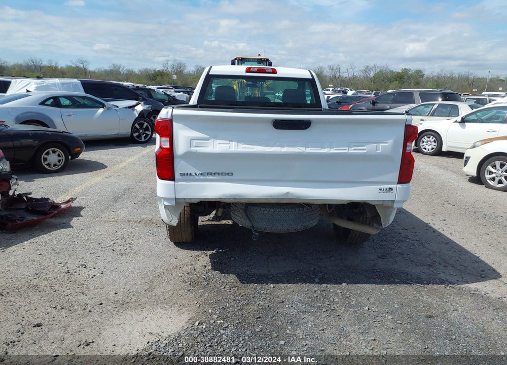 2021 CHEVROLET SILVERADO 1500 2WD REGULAR CAB LONG BED WT VIN: 3GCNWAEF0MG341276