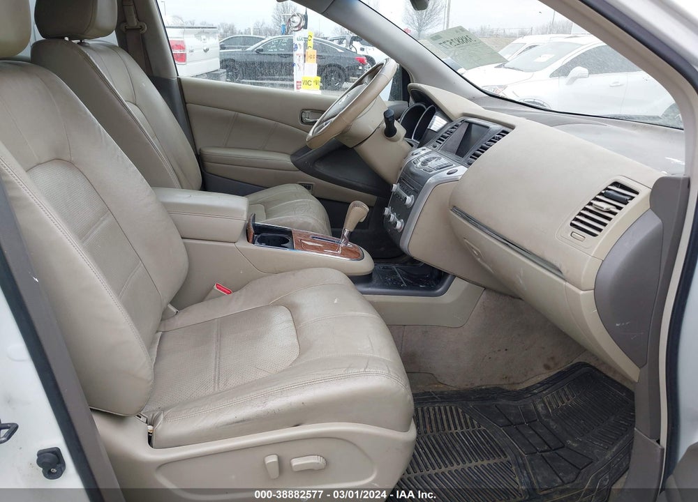 2011 NISSAN MURANO LE VIN: JN8AZ1MW4BW155556