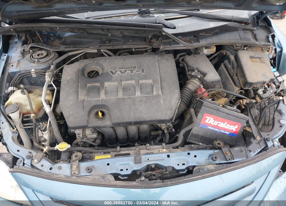 2012 TOYOTA COROLLA LE VIN: 5YFBU4EE6CP036519