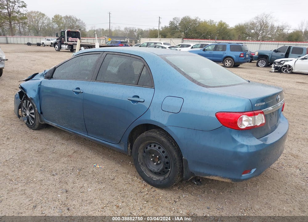 2012 TOYOTA COROLLA LE VIN: 5YFBU4EE6CP036519