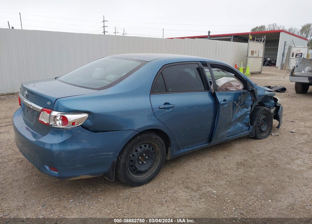 2012 TOYOTA COROLLA LE VIN: 5YFBU4EE6CP036519