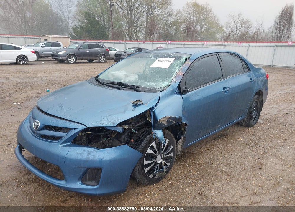 2012 TOYOTA COROLLA LE VIN: 5YFBU4EE6CP036519