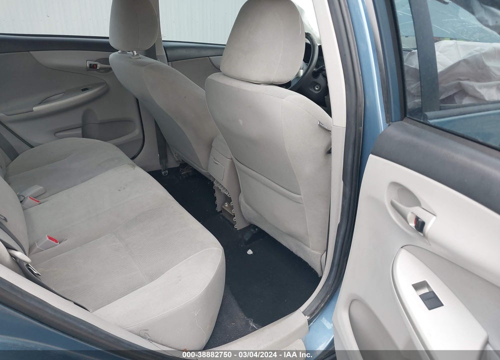 2012 TOYOTA COROLLA LE VIN: 5YFBU4EE6CP036519
