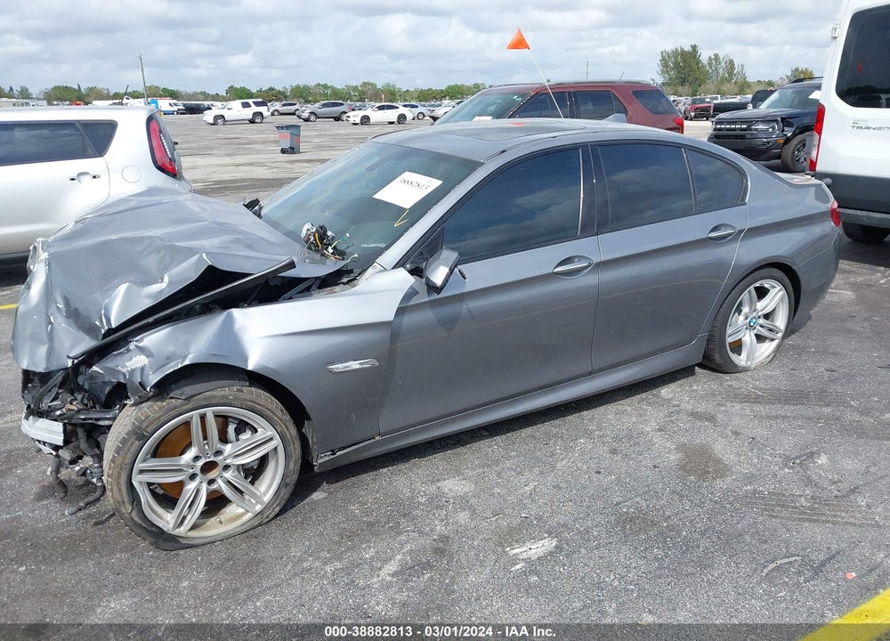 2013 BMW 550I VIN: WBAFR9C55DDX80780