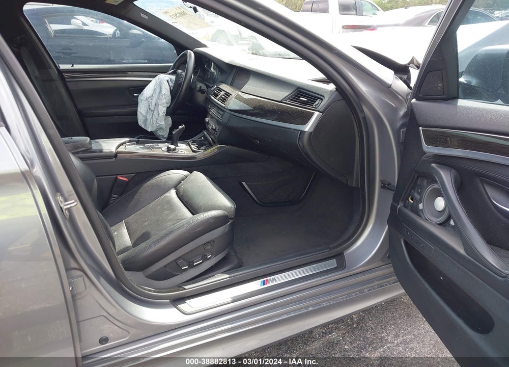 2013 BMW 550I VIN: WBAFR9C55DDX80780