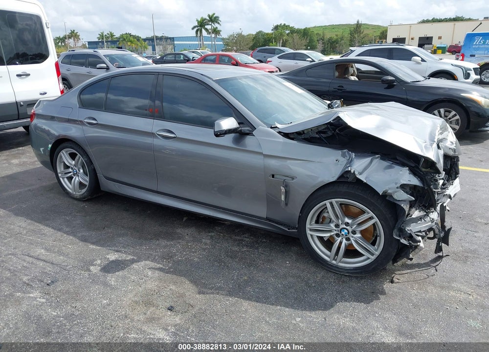 2013 BMW 550I VIN: WBAFR9C55DDX80780