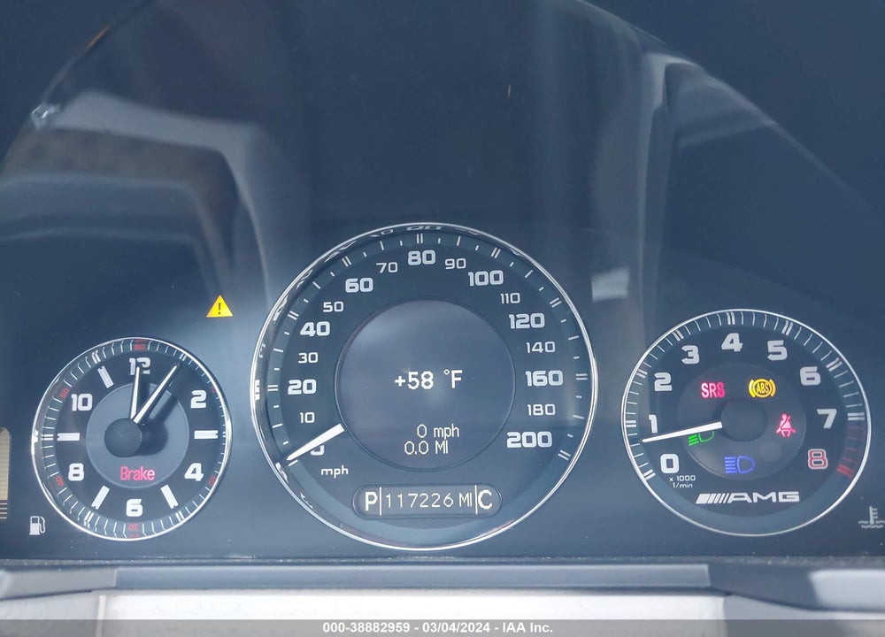 2007 MERCEDES-BENZ E 63 AMG VIN: WDBUF77X37B121579