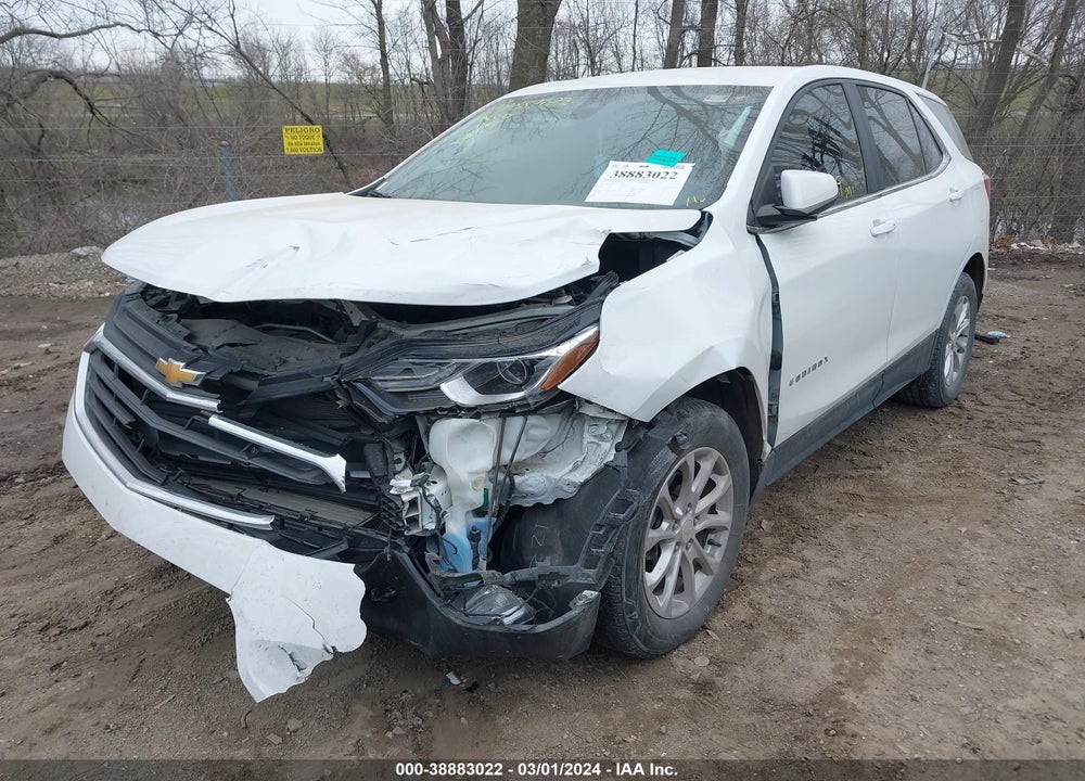 2021 CHEVROLET EQUINOX AWD LT VIN: 3GNAXUEVXMS157276