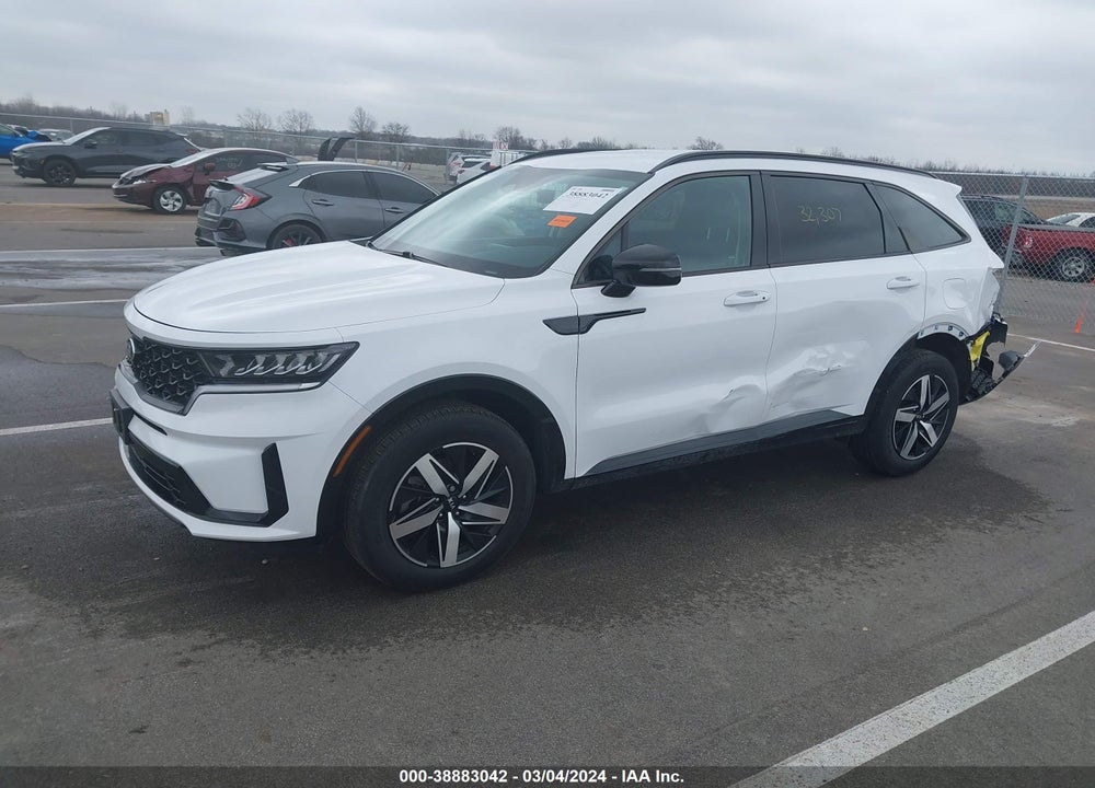 2021 KIA SORENTO S VIN: 5XYRL4LC7MG021083