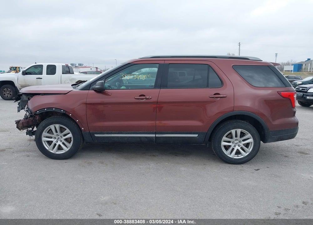 2018 FORD EXPLORER XLT VIN: 1FM5K8D81JGA13973