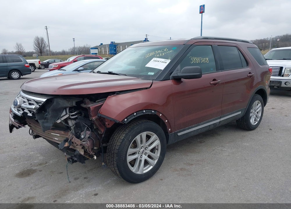 2018 FORD EXPLORER XLT VIN: 1FM5K8D81JGA13973