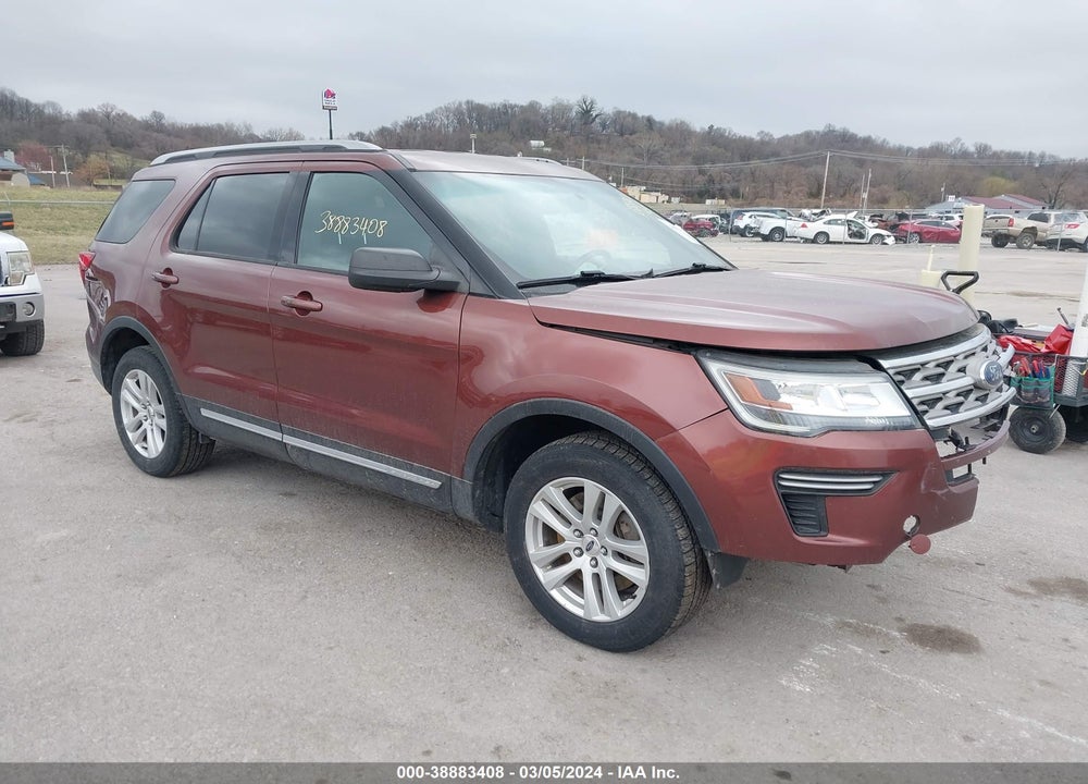 2018 FORD EXPLORER XLT VIN: 1FM5K8D81JGA13973