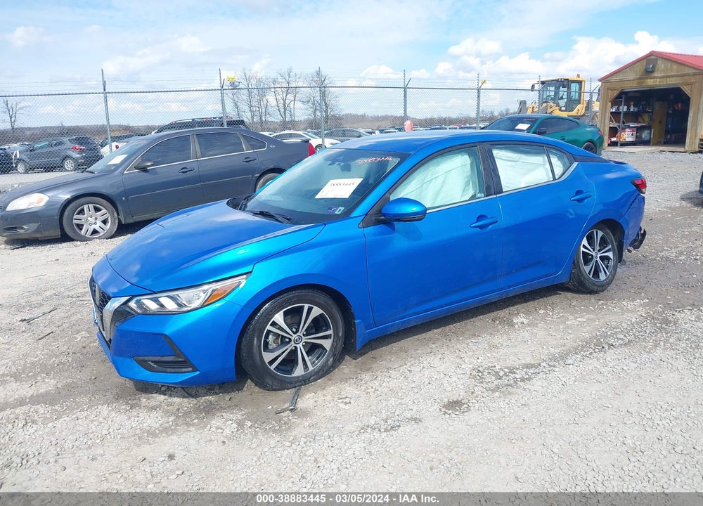 2020 NISSAN SENTRA SV XTRONIC CVT VIN: 3N1AB8CV4LY238385