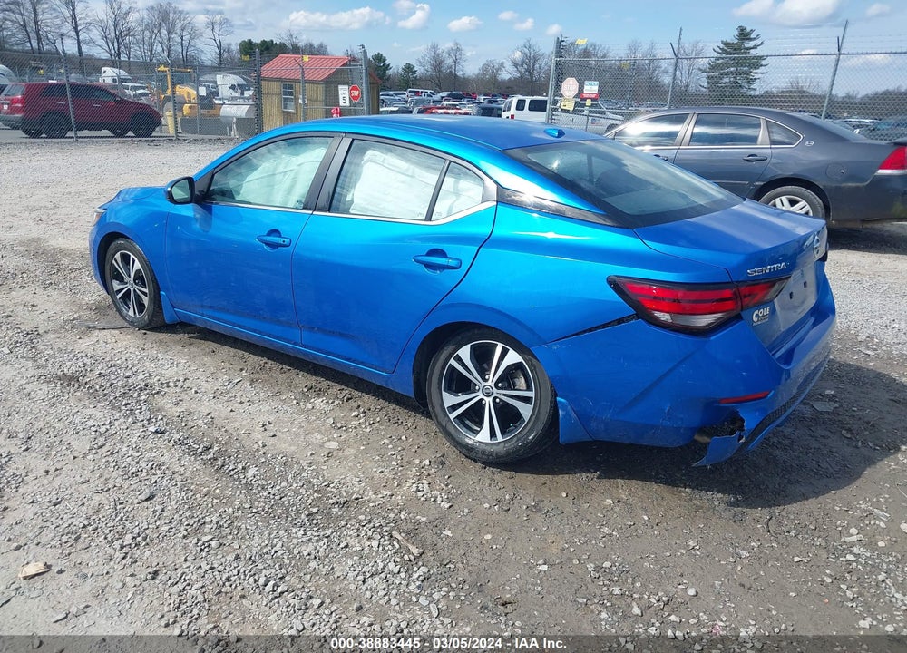 2020 NISSAN SENTRA SV XTRONIC CVT VIN: 3N1AB8CV4LY238385