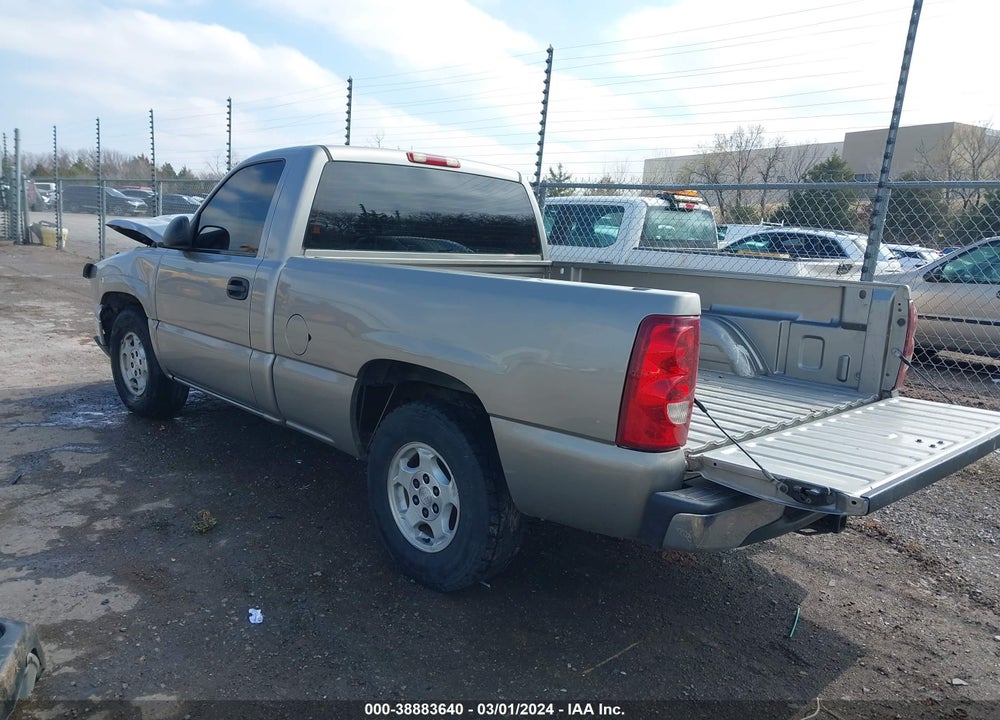 2003 CHEVROLET SILVERADO 1500 LS VIN: 1GCEC14T53Z138933