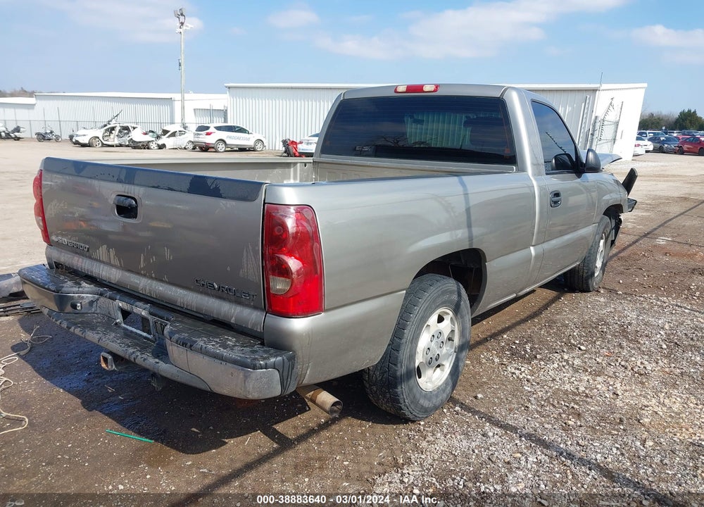 2003 CHEVROLET SILVERADO 1500 LS VIN: 1GCEC14T53Z138933
