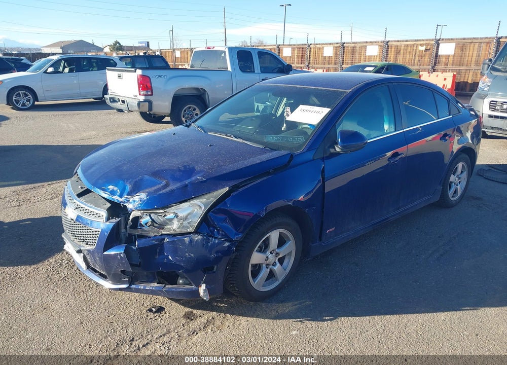2012 CHEVROLET CRUZE 1LT VIN: 1G1PF5SC5C7404143