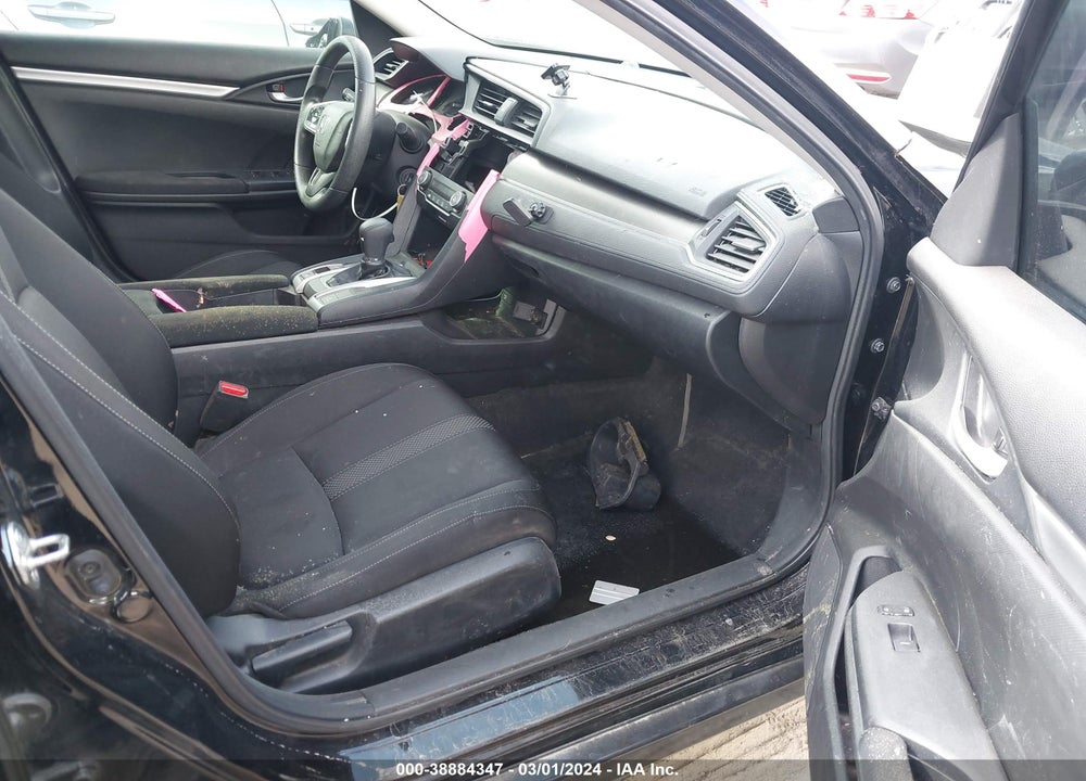 2019 HONDA CIVIC LX VIN: 19XFC2F63KE203791