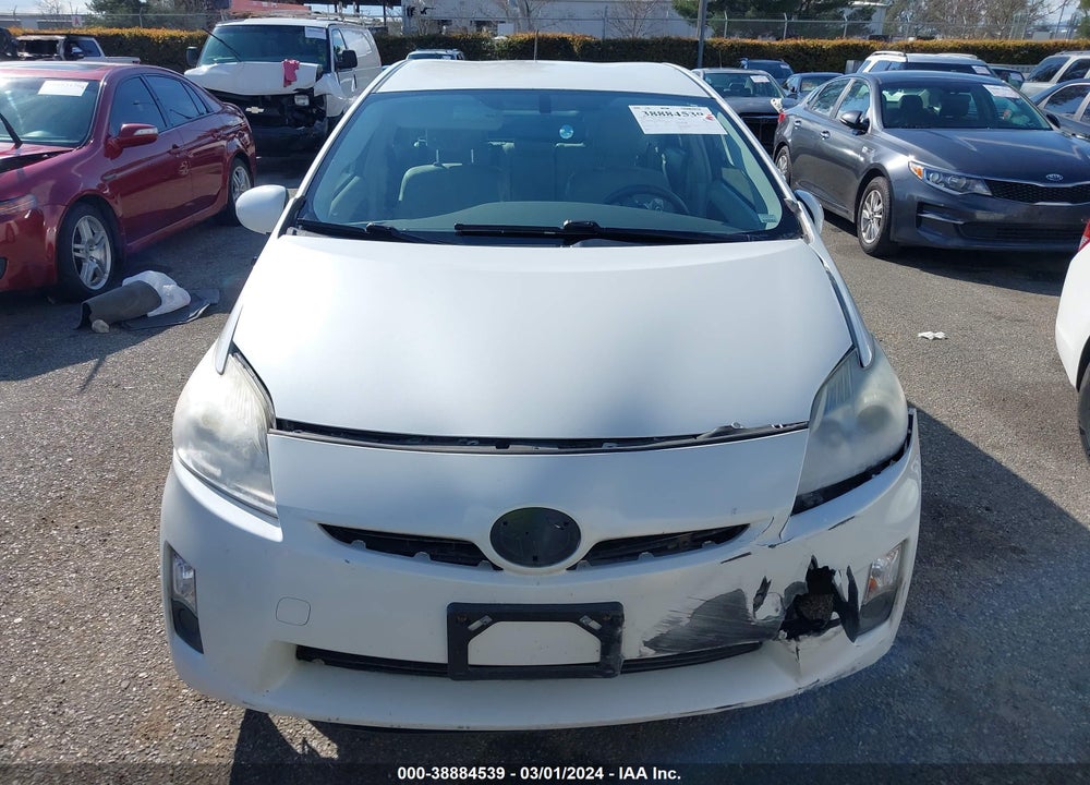 2010 TOYOTA PRIUS IV VIN: JTDKN3DUXA0052598