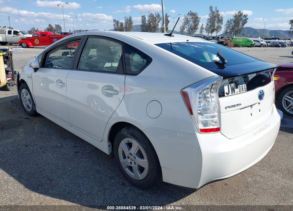 2010 TOYOTA PRIUS IV VIN: JTDKN3DUXA0052598