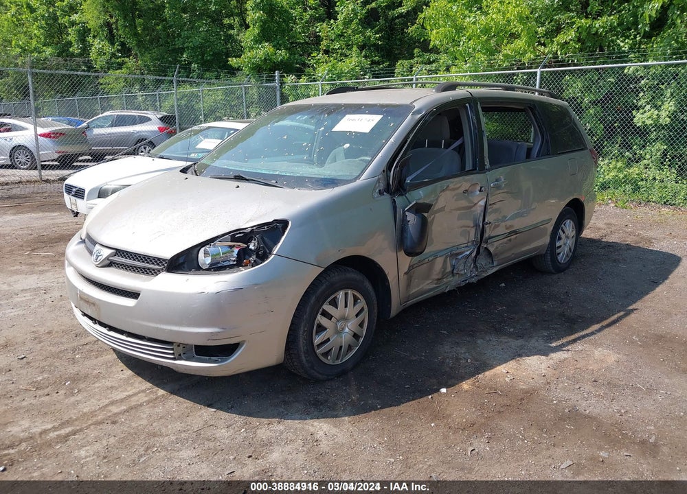 2005 TOYOTA SIENNA LE VIN: 5TDZA23C05S385635