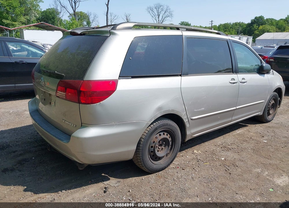2005 TOYOTA SIENNA LE VIN: 5TDZA23C05S385635